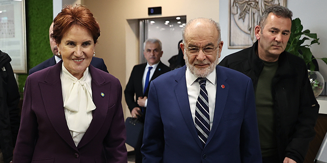 Akşener, Karamollaoğlu ile görüştü