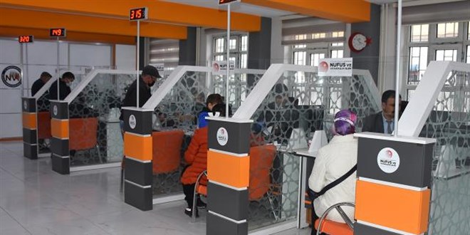 Nüfus müdürlükleri 2 Nisan'a kadar hafta sonu da açık olacak