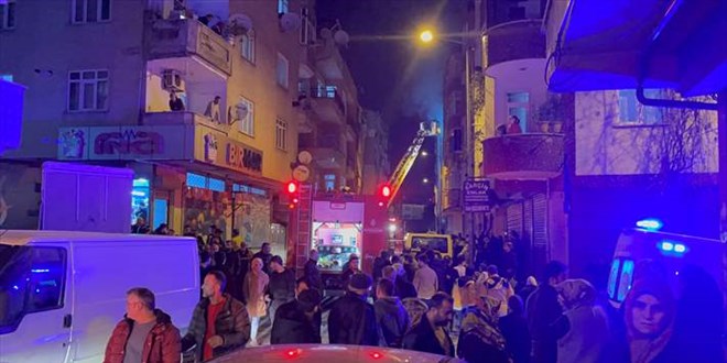 Evini ateşe verip sosyal medyadan paylaşan şüpheli gözaltına alındı