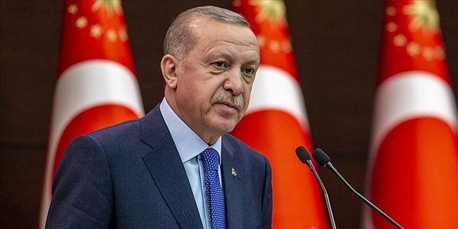 Cumhurbakan Erdoan'dan 'Muhsin Yazcolu' paylam