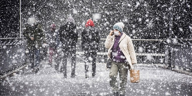 Meteorolojiden o blge iin kuvvetli kar uyars