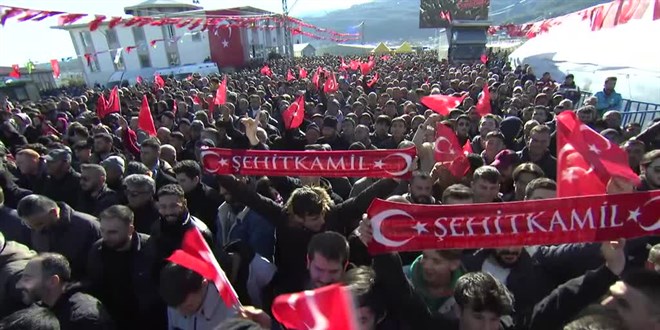 'Sayısı 62 bine ulaşan yuvalarımızın harcını Gaziantep ve Kilis'te aynı anda karıyoruz'