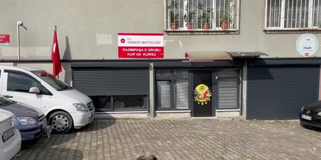 Kadıköy'de kuran kursunun camlarını kıran kadın ifadesinin ardından serbest bırakıldı