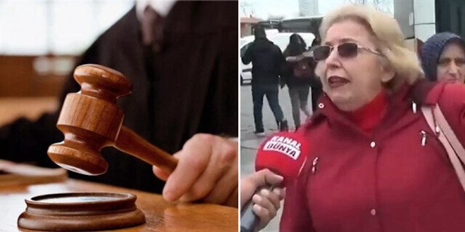 Sokak röportajında Erdoğan'a hakaret ettiği iddia edilen kadın serbest bırakıldı