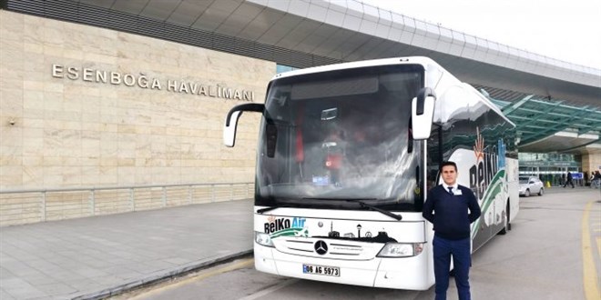 EGO'dan, Esenboğa Havalimanı otobüslerine sefer ve güzergah düzenlemesi