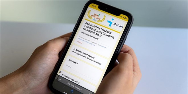 İŞKUR hizmetleri artık mobil uygulamada