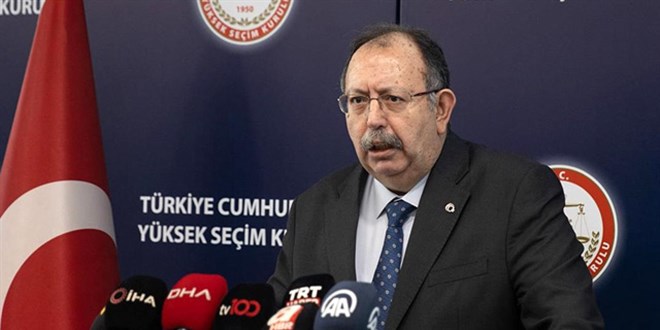 YSK Başkanı Yener: 26 parti listelerini teslim etti