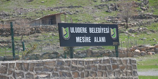 Bir zamanlar terörün kol gezdiği yaylada mesire alanı inşa edildi