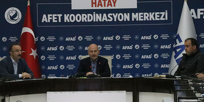 Bakan Soylu: Hatay'da 21 bin 391 enkazın 14 bini kaldırıldı