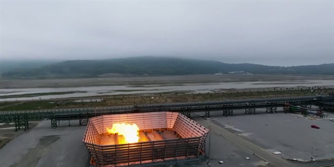 TPAO'dan 'karaya ulaşan Karadeniz gazı' paylaşımı