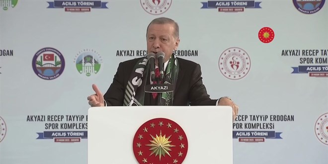 Erdoan: u anda enflasyon bir skntmz var ama faizi 8,5'a drdk