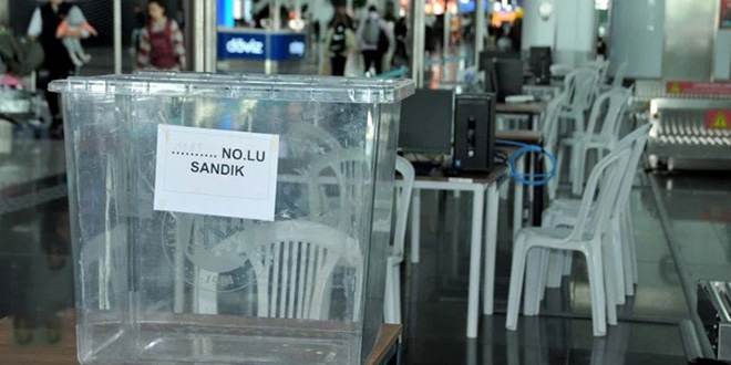 İstanbul Havalimanı'nda seçim sandıkları kuruldu