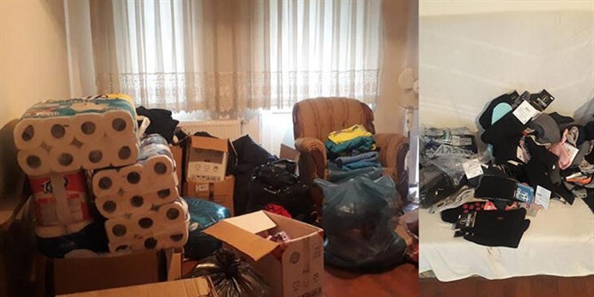 Depremzedeler için toplanan yardımları evine götüren kadına adli kontrol