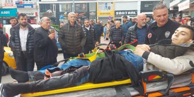 Çorum 'yan bakma' kavgası: 1 ağır yaralı