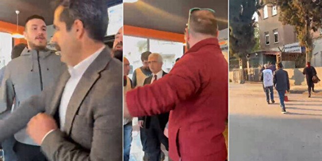 HDP'li Gergerlioğlu'na mahalleliden sert tepki: Polis karakoluna sığındılar