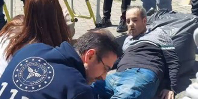 Bankadan para çekti, önce vuruldu, ardından 860 bin lirası gasp edildi