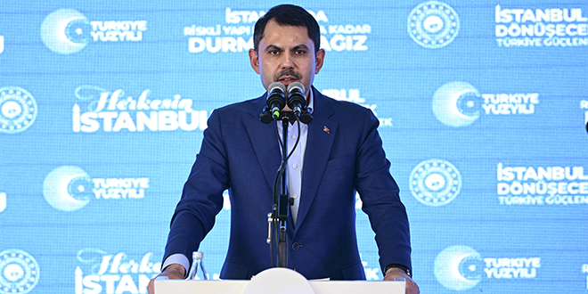 Bakan Kurum: Tüm dönüşüm alanlarını teker teker bölüştüler