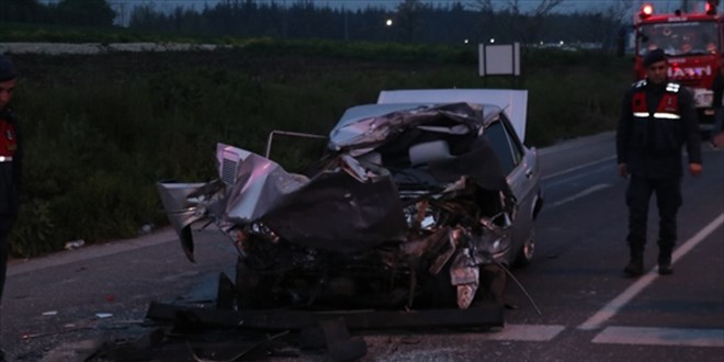 Bolu'da tır ile çarpışan otomobilin sürücüsü öldü