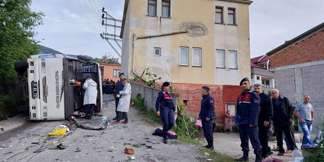 5 kişinin öldüğü trafik kazasında belediye otobüsü şoförü tutuklandı