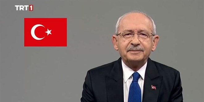 Kılıçdaroğlu, TRT'deki propaganda konuşmasını yaptı
