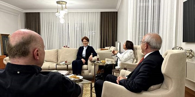 Kemal Kılıçdaroğlu'ndan Akşener'e ziyaret