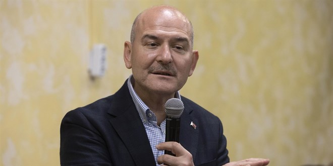 Bakan Soylu, restorasyonu tamamlanan Tevfikiye Cami'nin açılışında konuştu