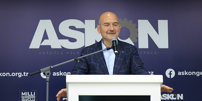 Bakanı Soylu: Tuşimiya Vadisi'nde elimi yere attım ve 6 bin 500 kilo kalori kömür çıktı