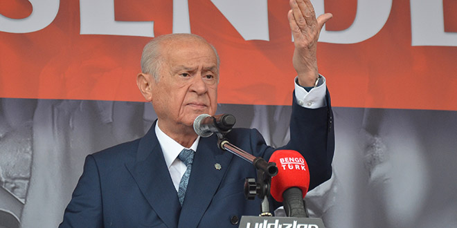 Bahçeli: Kılıçdaroğlu'nun geleceğe ışık tutan tek bir projesi yok
