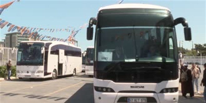AK Parti'den İstanbul dışında oy kullanacaklara ücretsiz otobüs seferi
