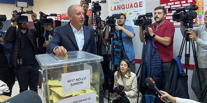 Muharrem İnce'nin oy kullandığı sandıktan Kılıçdaroğlu çıktı