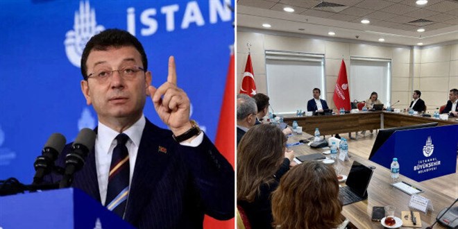 Ekrem İmamoğlu görevinin başına döndü