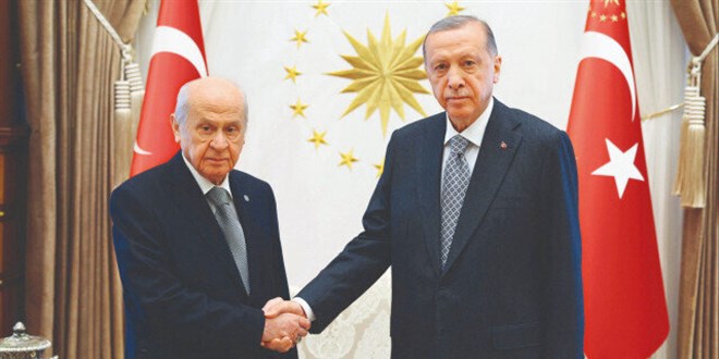 Cumhurbakan Erdoan, Cumhur ttifak liderleriyle grecek
