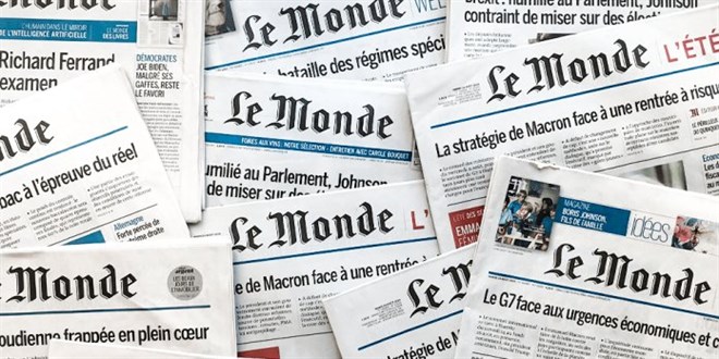 Le Monde'un seçim sonuçlarına ilişkin haritası Yunanistan'da tepkiye yol açtı