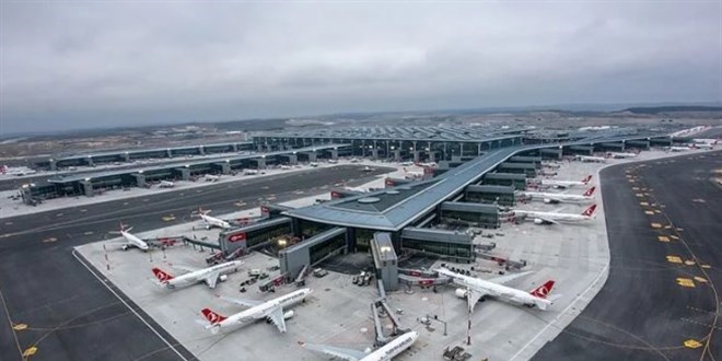 İstanbul Havalimanı yoğunlukta Avrupa'nın zirvesinde