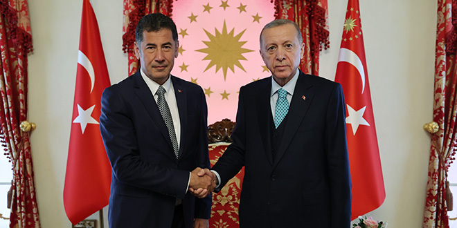 Erdoğan ile Sinan Oğan'ın görüşmesi sona erdi