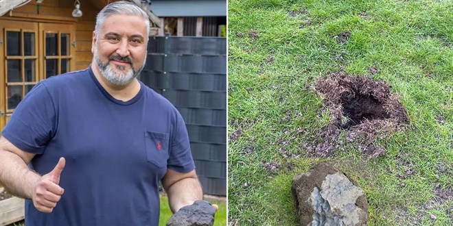 Almanya Şahin ailesini konuşuyor: Bahçelerine düşen göktaşı ile zengin oldular!