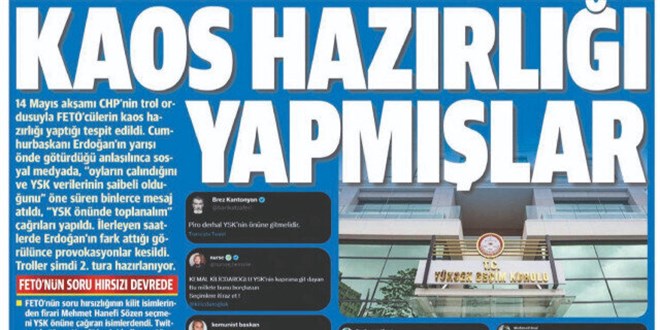'YSK önünde toplanma' çağrısında bulunmuşlardı...Soruşturma açıldı