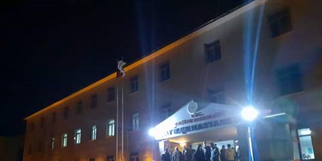 Erzurum'da yıldırım düşmesi sonucu bir kişi hayatını kaybetti