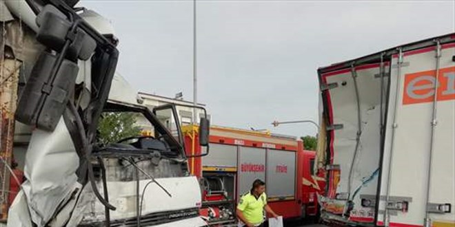 Denizli'de yaralı köpeğe yardım etmek isteyen kişi tırın çarpması sonucu öldü
