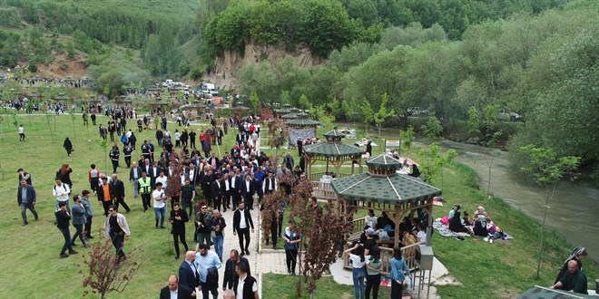 PKK'nın cirit attığı yere, Doğunun en büyük mesire alanı yapıldı