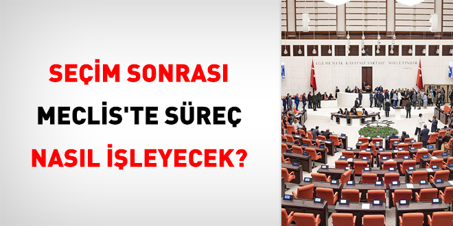 Seim sonras Meclis'te sre nasl ileyecek?