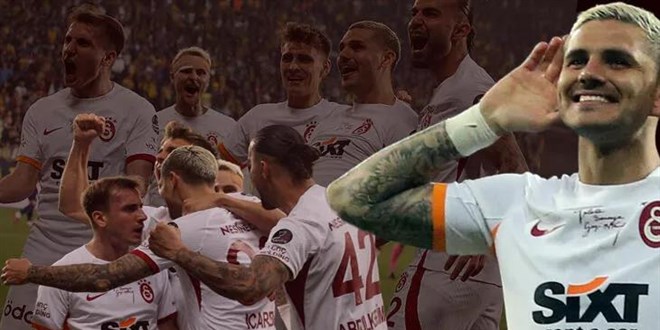 Süper Lig'de şampiyon Galatasaray