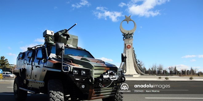 YÖRÜK 4X4 Türkiye'deki ilk görevine Cumhurbaşkanlığında başladı