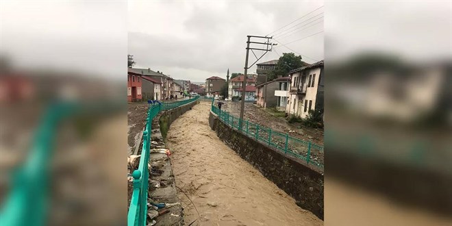 Samsun'da sel nedeniyle acı haber geldi
