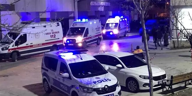 Konya'da silahl kavga: 7'si polis 11 kii yaraland