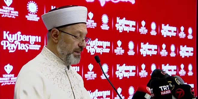 'Kurban Allah'ın sevgisini ve rızasını kazanmanın nişanesidir'