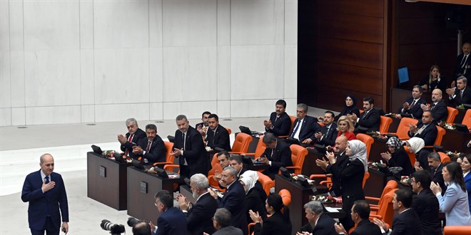 TBMM, başkanlığına seçilme kararı yayımlandı
