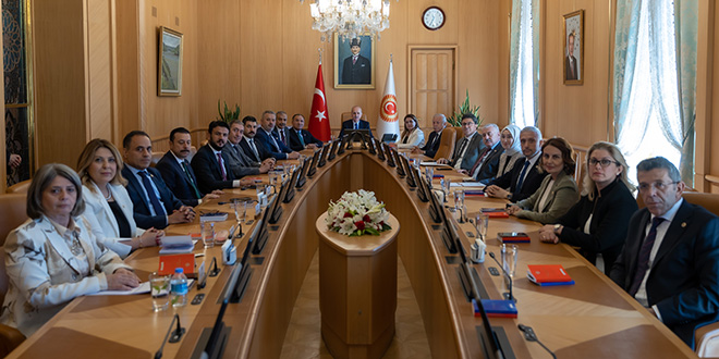 TBMM'de yeni yasama yılının ilk Başkanlık Divanı toplantısı yapıldı