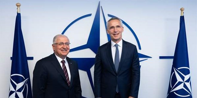 Bakan Güler, NATO Genel Sekreteri Stoltenberg ile görüştü