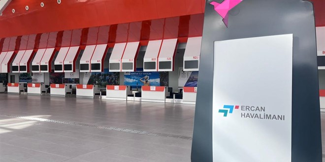 Ercan Havalimanı'nın yeni terminali 20 Temmuz'da açılacak